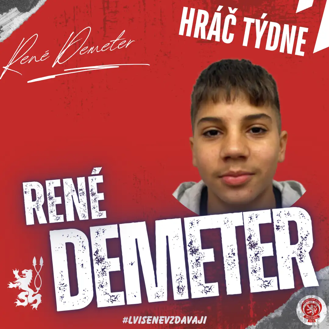 Hráčem týdne René Demeter