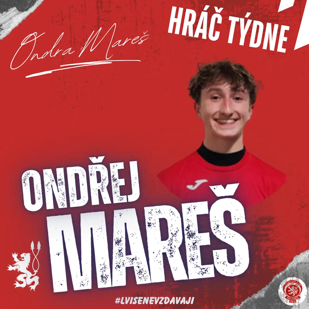 Hráčem týdne Ondřej Mareš