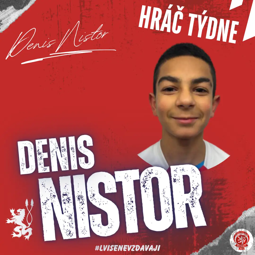 Hráčem týdne Denis Nistor