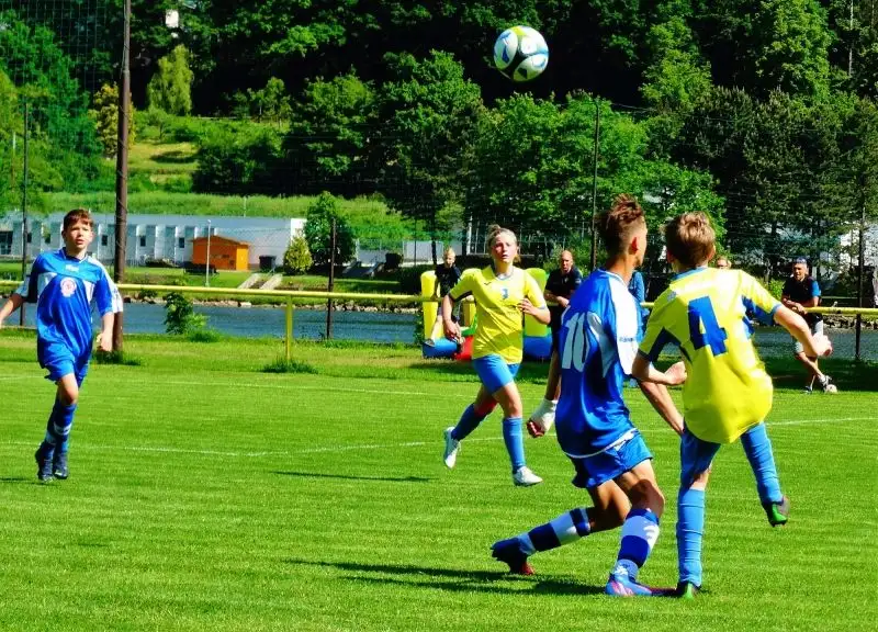 Béčko starších žáků vítězem okresního přeboru