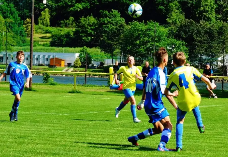 Béčko starších žáků vítězem okresního přeboru