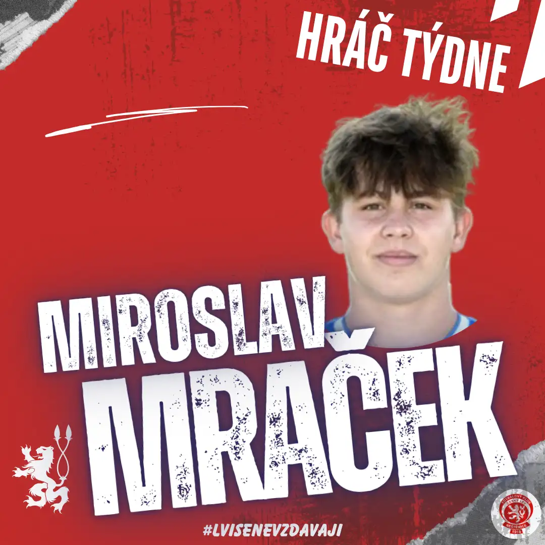 Hráčem týdne Miroslav Mraček