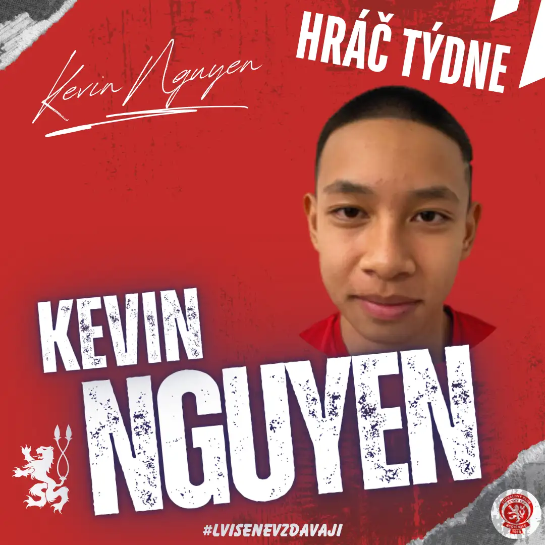 Hráčem týdne Kevin Nguyen